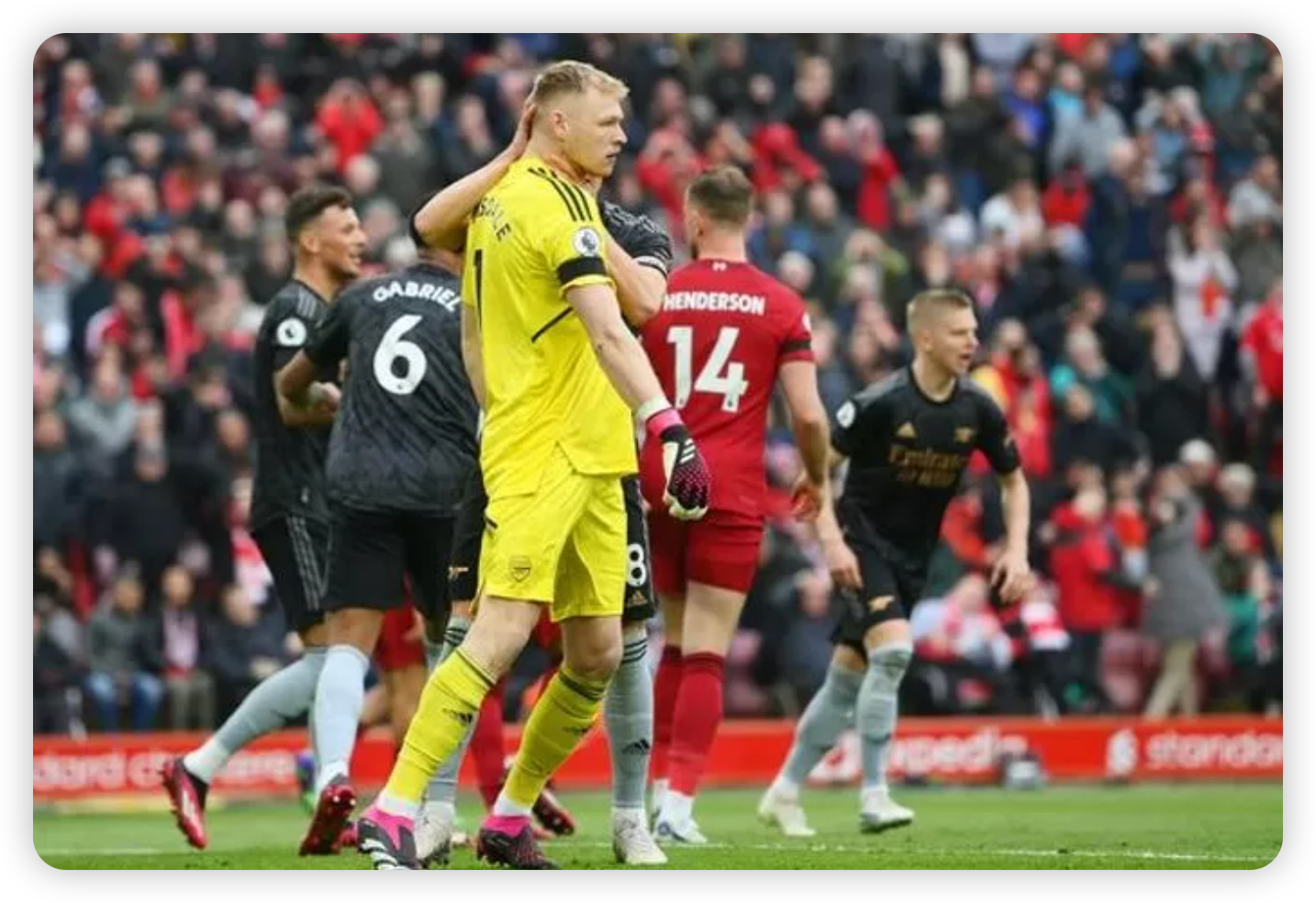 Aaron Ramsdale's Heroics at Anfield: How Jaya9 Surprise Star Keeps Arsenal's Title Dream Alive